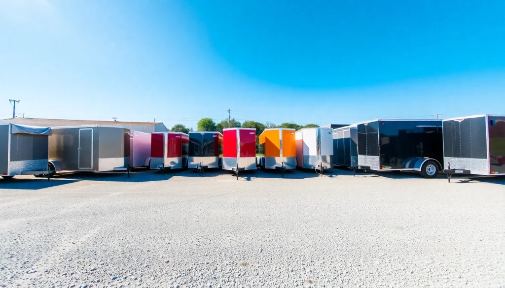 Find the best Trailer rental near Tampa Bay, featuring diverse options in a sunny outdoor setting.