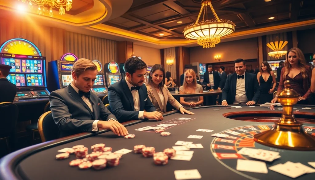 Experience the thrill of casino gaming with https://S8.limo/ featuring luxury poker tables and slot machines.