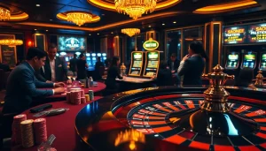 Experience thrilling gameplay with link vào bet88 at an upscale casino.