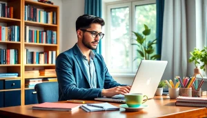 Maak offerte als freelancer via https://allesoverfreelancen.nl/ met inspirerende kantooromgeving.