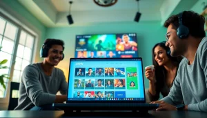 Dynamic gaming scene showcasing the 399W platform, promoting a fun and engaging experience.