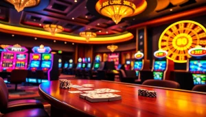 Playing exciting 88i game at a vibrant casino table with colorful chips.