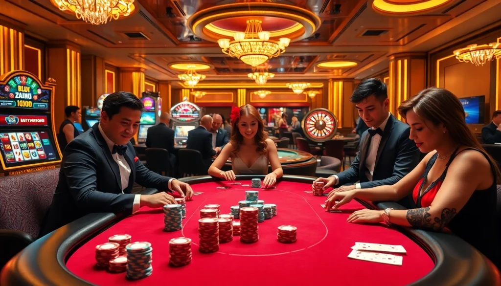 Play thrilling poker at https://lc88.jpn.com/ with vibrant casino ambiance and dynamic betting excitement.