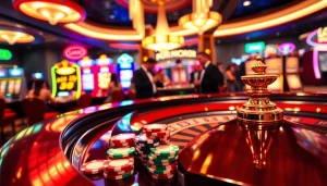 Experience the thrill of gaming at tg88's luxurious casino table.