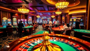 Experience the excitement of pg88 trang chủ in a vibrant and luxurious casino setting.