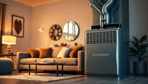 Install a reliable American standard furnace in Canada for a cozy home environment.