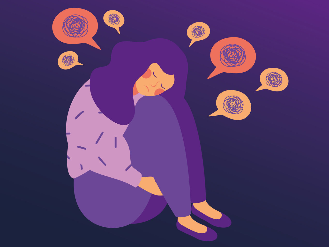 Depression symptoms Linked To Stress And Emotional Trauma