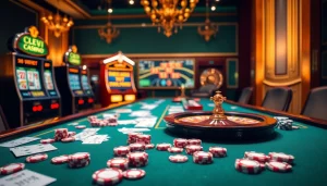 Découvrez l'excitation dans le casino en ligne avec des tables de jeux vibrantes et un gameplay palpitant.