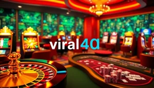 Engage with viral4d's vibrant online casino experience featuring luxury gaming visuals.