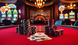 Terlibat dalam aksi poker taruhan tinggi di jmacdonaldphoto.com, menangkap sensasi perjudian mewah.