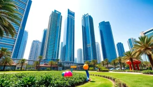 Explore the vibrant architecture and lush parks in Citylife Dubai.