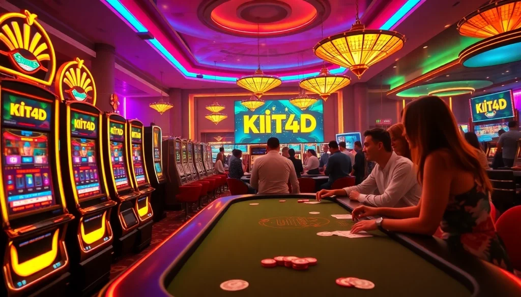 Rasakan pengalaman bermain eksklusif dengan KIT4D di meja kasino yang ramai, meningkatkan peluang kemenangan Anda.