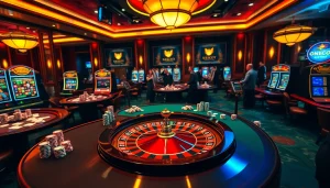 Experience the excitement at situs aresgacor with vibrant casino tables and thrilling games.