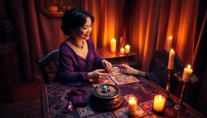 穏やかな環境でプロのタロットリーダーとの魔法のような電話占い当たるセッションを体験してください。