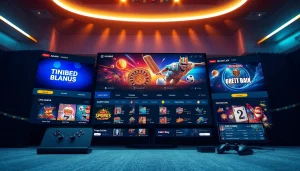 Online gaming platform interface showcasing sports betting and casino games at https://impactxoft.com.
