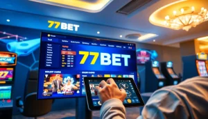 Experience the exciting world of online betting at https://77bett.io/, showcasing engaging games and a user-friendly interface.