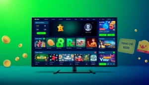 Explore the engaging interface of trang chủ 8kbet with vibrant gaming options.