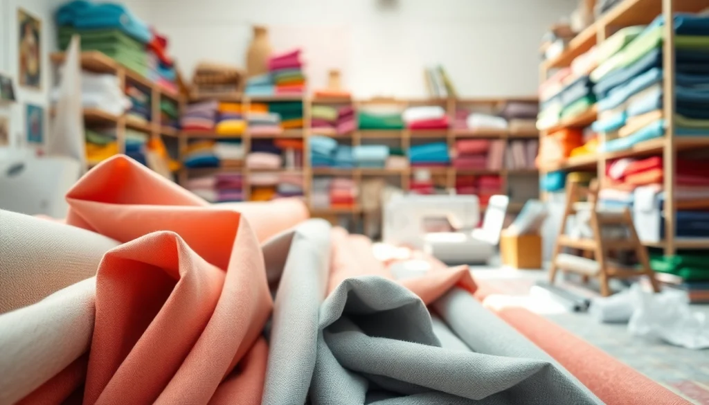 Katoen stof kopen: diverse stoffen te koop in een stijlvolle stofwinkel.