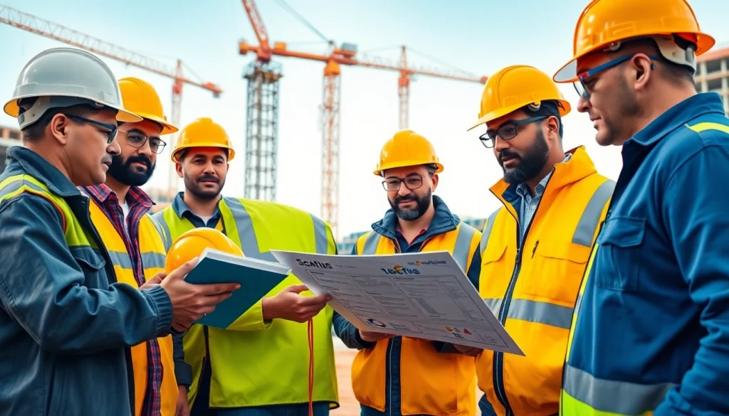 Enhance construction safety training with effective on-site instruction featuring diverse workers.