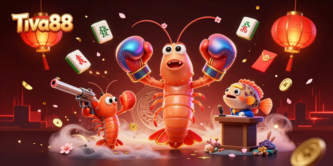 Tiva88 captivates players with an engaging scene featuring gaming elements and vibrant characters in an immersive casino setting.