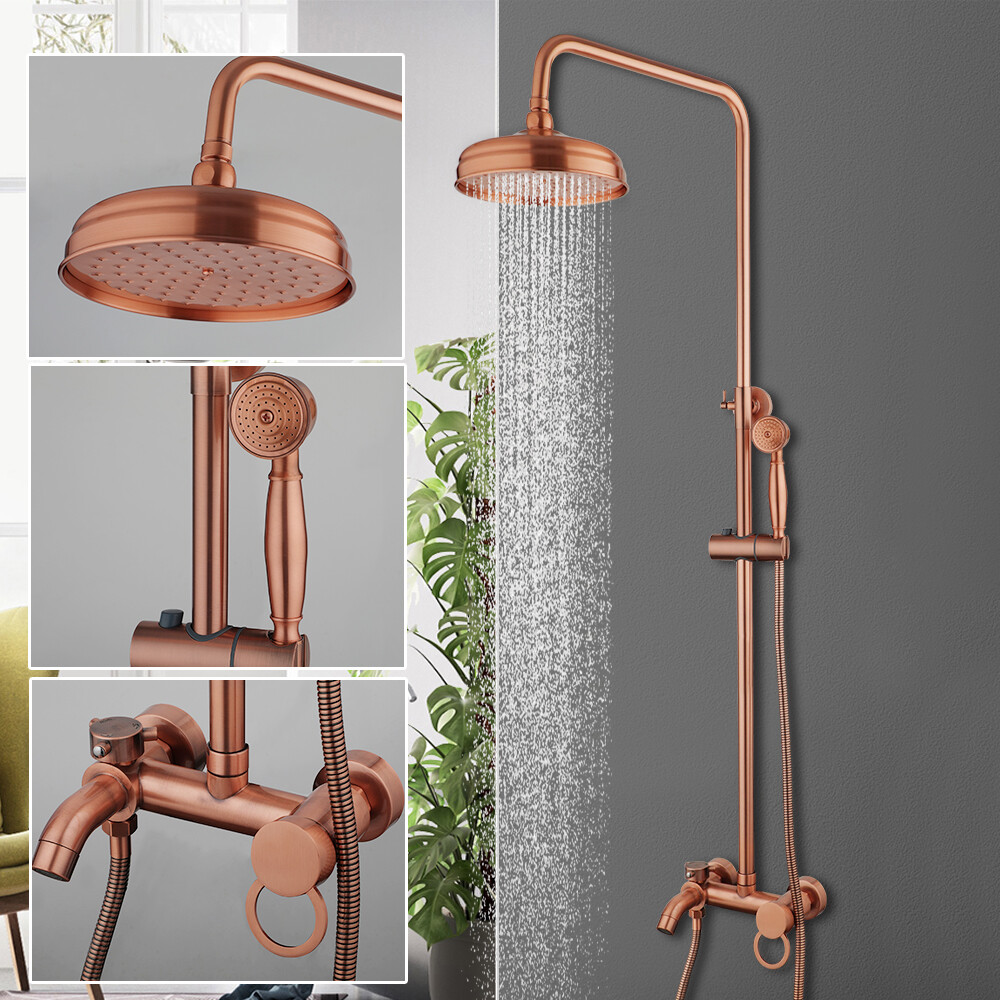 Copper Shower Installations for Homes & Resorts