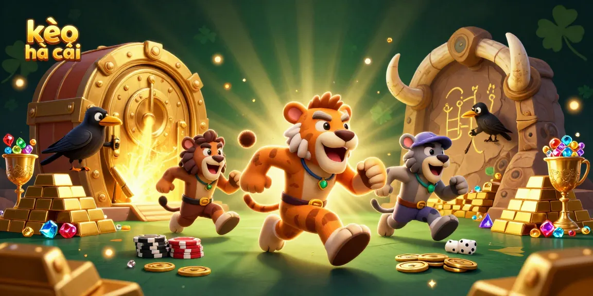 Engage in kèo nhà cái adventures with a lively prehistoric casino scene full of treasures.