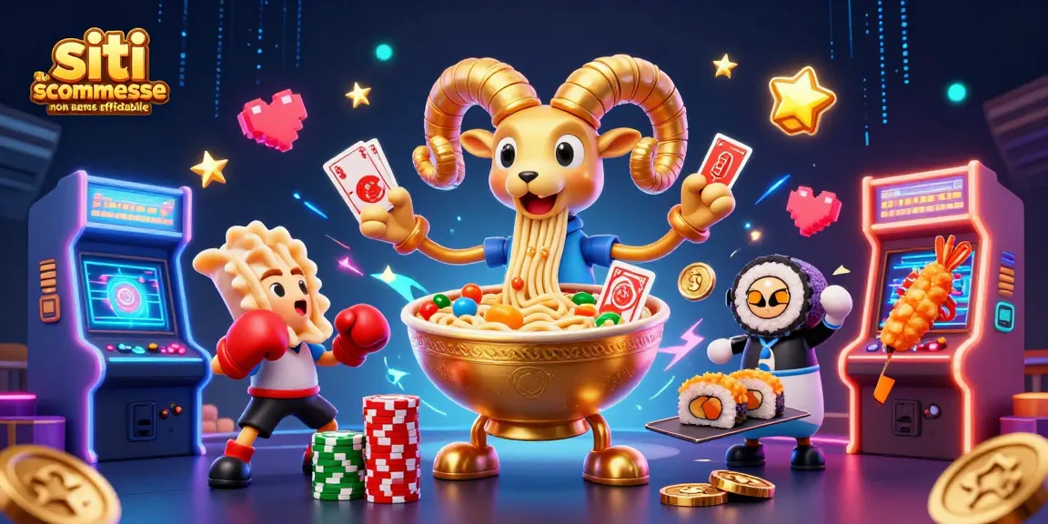 Scommetti nei siti scommesse non AAMS affidabili con un ambiente 3D ricco di dettagli, personaggi e gadget di gioco.
