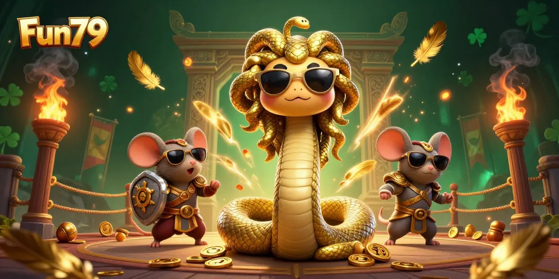 Engage in thrilling gameplay at Fun79, featuring vibrant betting tokens and golden decorations.